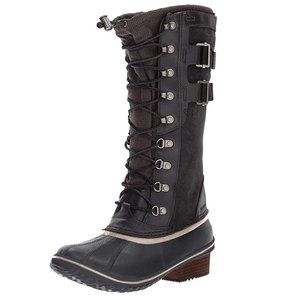 Sorel Conquest Carly II Duck Boot in Black
